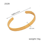 Z328-gold bracelet