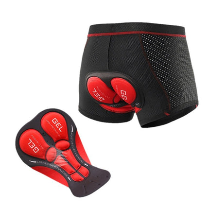 New Cycling Underwear Men's and Women's Thickened Silicone Mountain Cycling Pants Quick-drying Road Bike Shorts Four Seasons Bike Suit