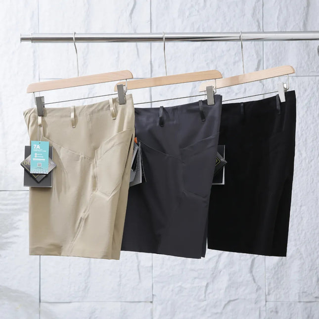 Summer Outdoor Men's Quick-drying Breathable Elastic Sports Casual Shorts Shorts Shorts Shorts with Laser Cut Full Pressure Adhesive Shorts