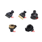 Kaichi copper brush 1 large round brush 1 nylon brush 1 nylon flat brush 1 copper flat brush 1