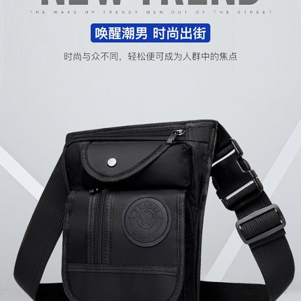 Motorcycle Riding Leg Bag Waist Bag Men's and Women's Knight Motorcycle Waterproof Outdoor Sports Running Multifunctional Crossbody Bag Trendy