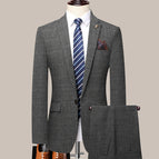 Gray three-piece set / XL/175