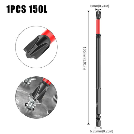 Elektrikçi's Phillips Screwdriver with Strong Magnetic Anti-Slip Socket for Panel Switch Removal