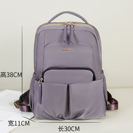 Backpack Women 2025 New Business Commuting Computer Bag 14inch Fashion Casual School Bag Large Capacity Travel Backpack