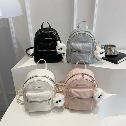 2025 High-Looking Fashionable Travel Small Bag Women's New Style Student Backpack for Work and Outing Backpack