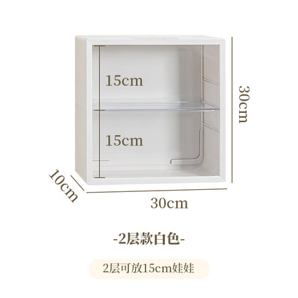 Labubu Display Box Wall Hanging Labubu Vinyl Doll Storage Box Cotton Doll Plush Toy Transparent Doll Cabinet
