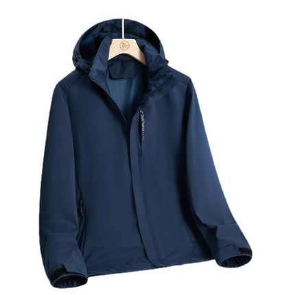 Outdoor Cycling Windbreaker Sports Jacket Spring and Autumn Single-Layer Clothing for Men and Women Waterproof Mountaineering Clothing Casual Versatile