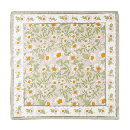 Mulberry Silk Scarf, Old Money Style, Summer Thin Small Scarf, Valentine's Day Gift, Plain Crepe Satin Silk Printed Small Square Scarf