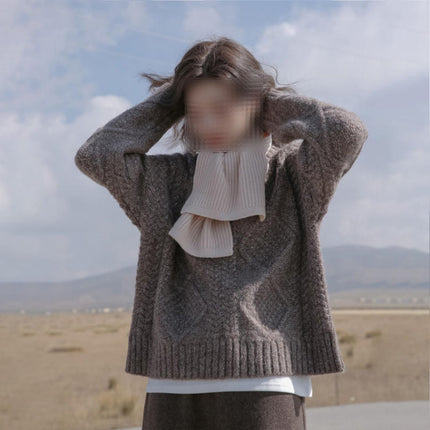 In the spring and autumn of 2023, the new salt line is worn with the suit for women's small height and age reduction.
