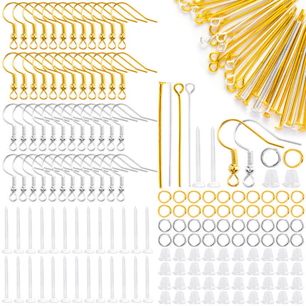 Cross border hot sale 24 grid diy jewelry earrings ear hook material wholesale tweezers jewelry opener jewelry accessories
