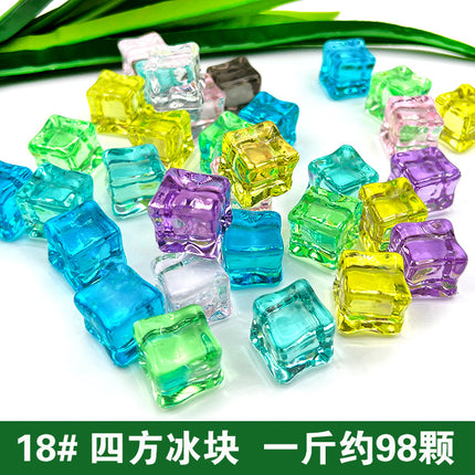 Crystal Children's Diamond Dolphin plastic gem colorful princess play house game archaeological digging gem game toy