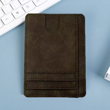 Portable Ultra-thin RFID Card Case Large Capacity Card Case Exquisite Pupi Multi-card Bank Card Credit Card