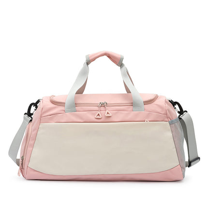 Dry and Wet Separate Sports Fitness Bag Fashionable Lightweight Large Capacity Travel Bag Cover Trolley Portable Duffel Bag