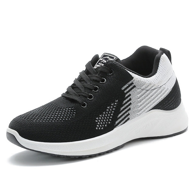 Shoes Women's All-match Spring New Soft Sole Lightweight sneaker Fashionable Lace-up Casual Shoes Fashionable Simple Single-layer Shoes
