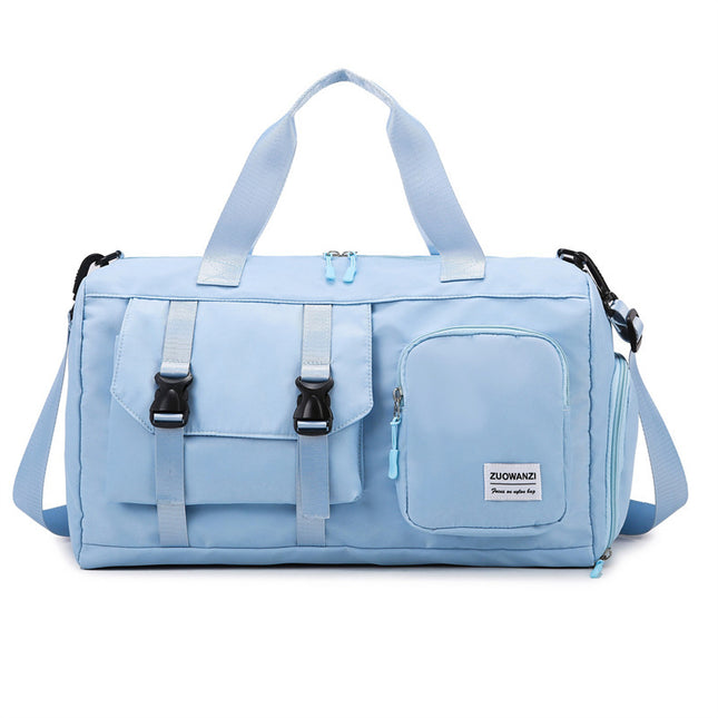 Outdoor sports fitness bag new short-distance portable luggage bag women's multi-pocket yoga bag wholesale outdoor travel bag