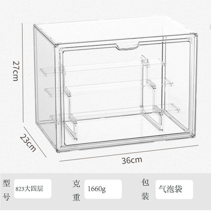Blind Box Storage Display Stand Desktop Transparent Dustproof Acrylic Lego Bubble Mate Storage Cabinet Hand Display Box
