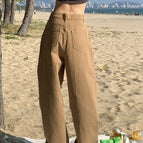 Khaki trousers / XS
