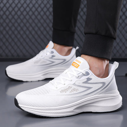 Spring Youth Men's Shoes, Breathable, Deodorant, Versatile Sports and Casual Shoes, Middle School Students' Wear-Resistant, Non-Slip Sports Training Shoes