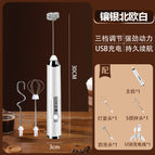 Electroplated white - three-head
