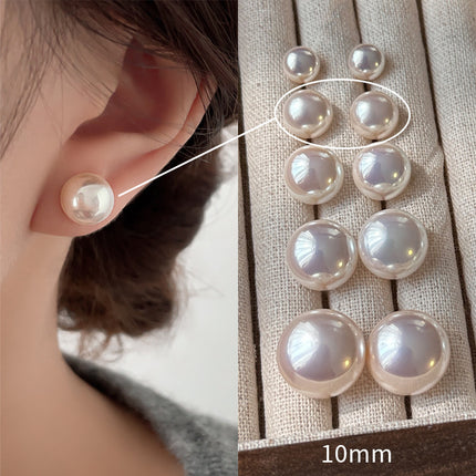 New 925 Silver Needle White Pearl Women Earrings Elegant Tassel Light Luxury Fashion High-end Exquisite Earrings Wholesale
