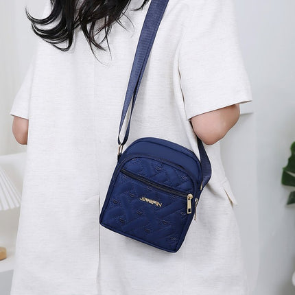 Small Bag New Fashionable Leisure Travel Nylon Crossbody Shoulder Canvas Bag Crossbody Mini Bag Oxford Cloth Women's Bag