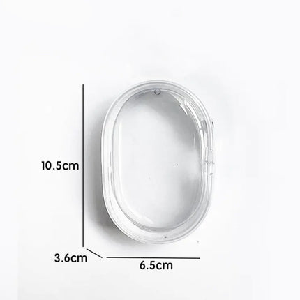 Storage Bag Mobile Phone Charger Storage Bag Transparent Data Cable Protection Box Portable Outgoing Headset Charger Protection