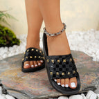 Black plaid rivets mc154 / 36