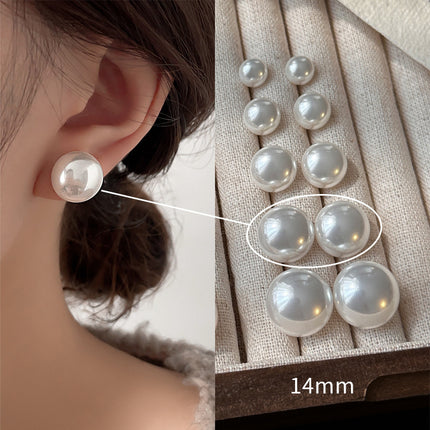 New 925 Silver Needle White Pearl Women Earrings Elegant Tassel Light Luxury Fashion High-end Exquisite Earrings Wholesale