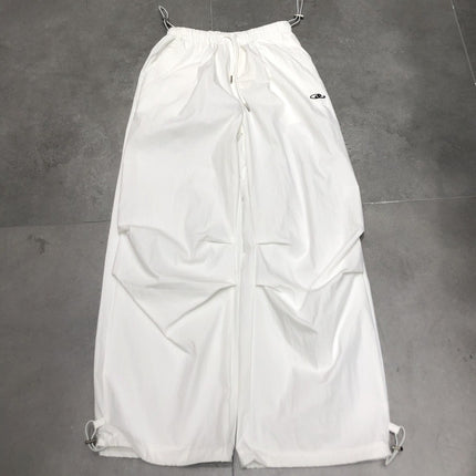 Easiest for Match American Retro Workwear Elastic Waist Drawstring Leggings Loose Slimming Look Casual Pants 2025 Spring and Summer New Products