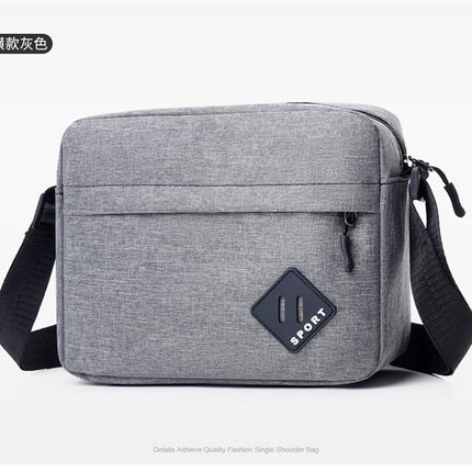 Wholesale Cheap Men's and Women's Shoulder Bag Horizontal and Vertical Small Square Bag Fashionable Simple Walking Crossbody Mobile Phone Coin Wallet