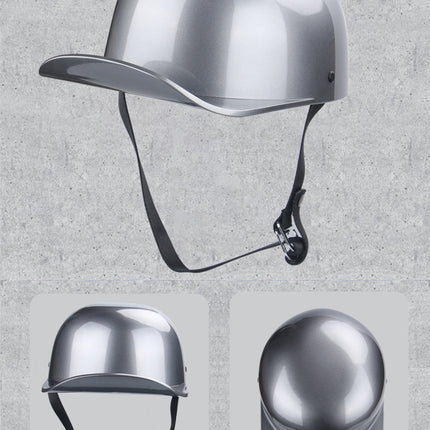 Source Factory Electric Vehicle Helmet Men's Motorcycle Helmet Summer Women's Electric Scooter Safety Helmet Riding Baseball Cap