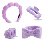 Purple 5-piece set (wrist strap with stitching interface)