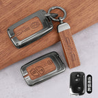 Striped collar C gun brown set