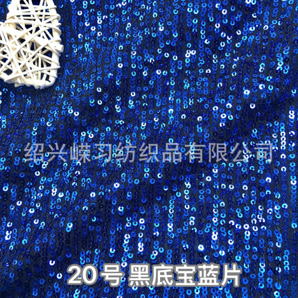 3mm straight sequins embroidered stretch mesh vertical embroidered beads fabric dress wedding dress stage clothing fabric wholesale