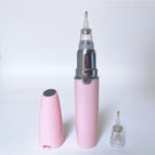Electric diamond suction pen (pink) + 2 replacement heads,
