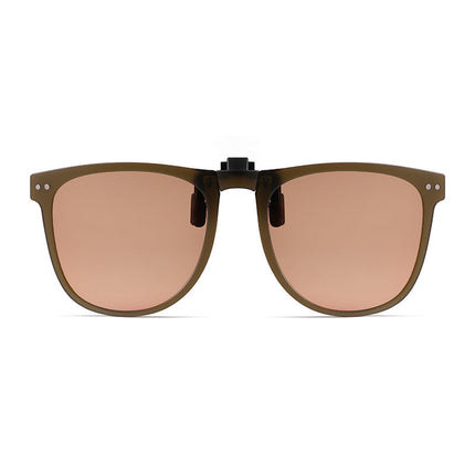 Foldable Polarized Sunglasses Clip UV-proof Fashionable Lightweight Folding Sunglasses Clip Slimming Folding Clip