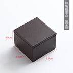 Brown candy box with lid-12