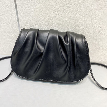 High-End Bags for Women, Niche Women's Bags, 2025 New Trendy Versatile Pleated Cloud Bags, Single Shoulder Crossbody Underarm Bags