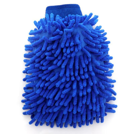 Car Cleaning Gloves Chenille Coral Gloves Car Washing Double-sided Rag fleece-lined Thickened Car Washing Gloves