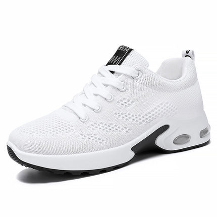 Women's Shoes 2026 New Korean Style Fashion Trendy Foreign Trade Running Shoes Soft Sole Breathable Sports Shoes Air Cushion Shoes for Women