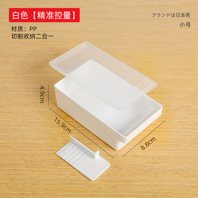 Butter cutting storage box refrigerator frozen cheese cheese slices Butter Cheese cutter packing preservation storage box
