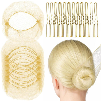 Hair Twister, Dance Net Bag, Ball Head, Stewardess Hair Flower, Invisible Hair Net, Wig, Disposable Hair Bag