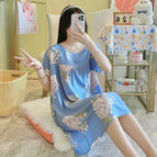 Broken flower blue 2301 / One size fits all