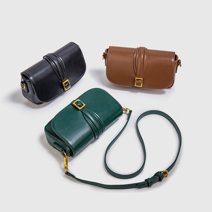 Z bag cross-border new tofu bag green classic buckle single shoulder messenger bag mini all-match small square bag