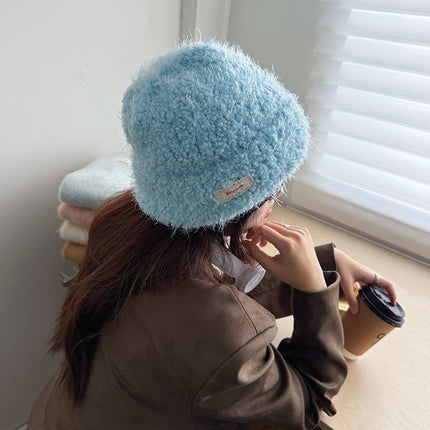 "Puff Ice Cream" Homemade Soft and Waxy Plush High-End Scarf Korean Style Warm Knitted Scarf