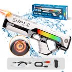 New upgraded gun head with light - cloud white (rechargeable single battery version)