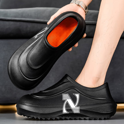 Chef Shoes Men's Waterproof Hotel Production Workshop Ktv Safety Shoes Home Indoor Kitchen Cross-Border Work Shoes Men