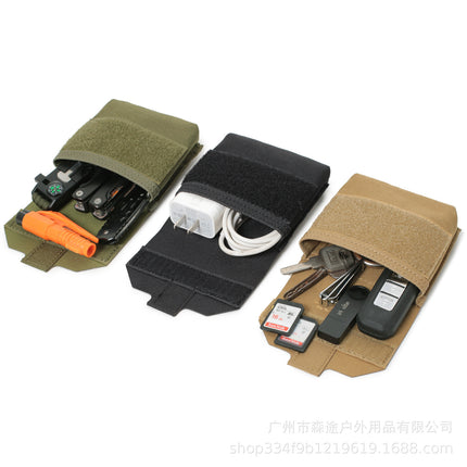 Outdoor Portable Storage Bag, Key Bag, Coin Purse, Casual Waist Bag, Smoking Box Bag, Tactical Small Bag