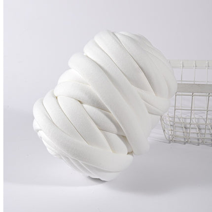 Metallic Shiny Leather Ultra-Thick 2cm Icelandic Thick Yarn for Handmade Knitting DIY Cat Nest Bags Baby Crib Bumper Cord