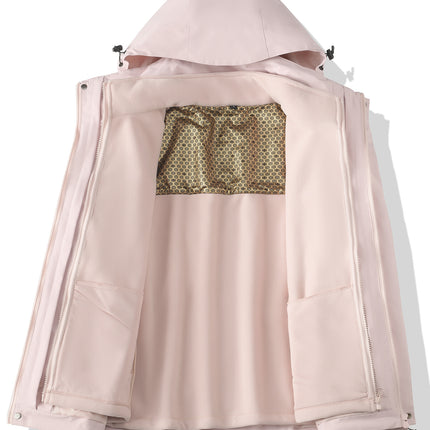 Three-In-One Outdoor Jacket for Women and Men, Detachable, Thickened and Fleece-Lined, Suitable for Mountaineering, Autumn and Winter Windproof and Warm Coat